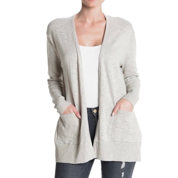 Madewell Sweaters - NEW MADEWELL GRAY OPEN FRONT CARDIGAN